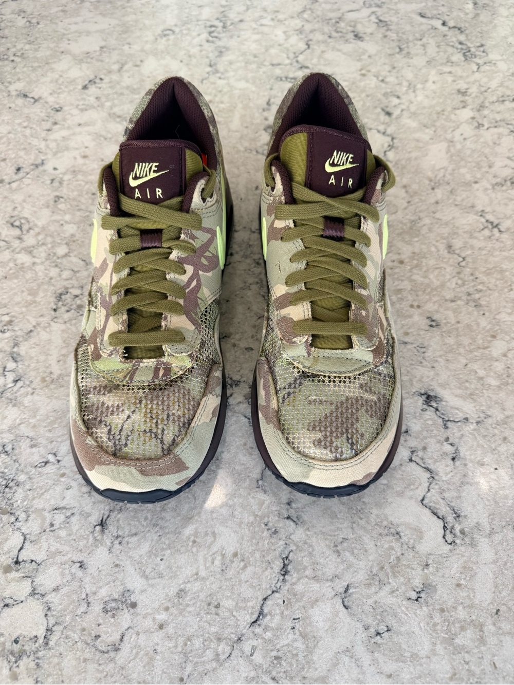 NEW - Size 12 - Nike Air Max 1 '86 OG Big Bubble Camo Sneakers - FN8358-200 - Picture 2 of 5